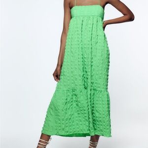 Zara textured dress xs